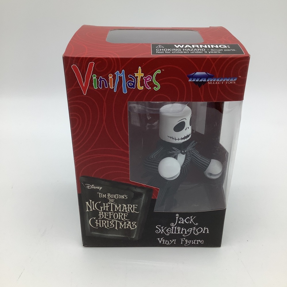 Vinimates Disney Jack Skellington Nightmare Before Christmas Vinyl Figure New